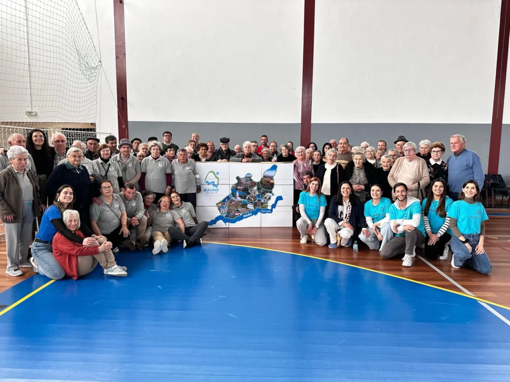 Tarde de convívio e diversão para a população sénior