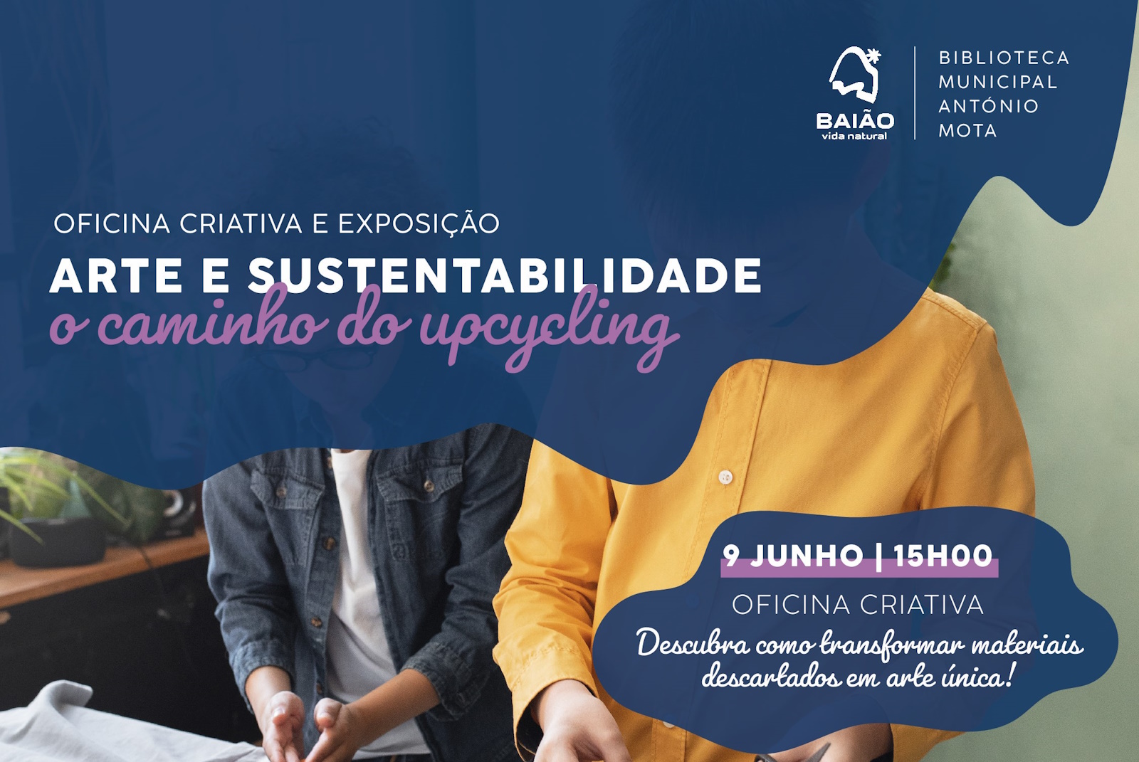 Exposição de Maria Fernanda Marques na Biblioteca Municipal António Mota