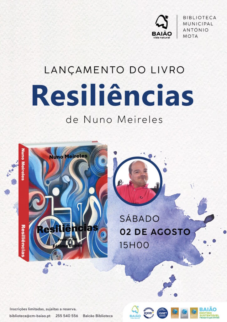 Apresentação do livro Resiliências de Nuno Meireles