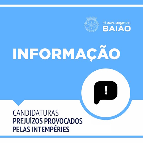 Informação intempéries
