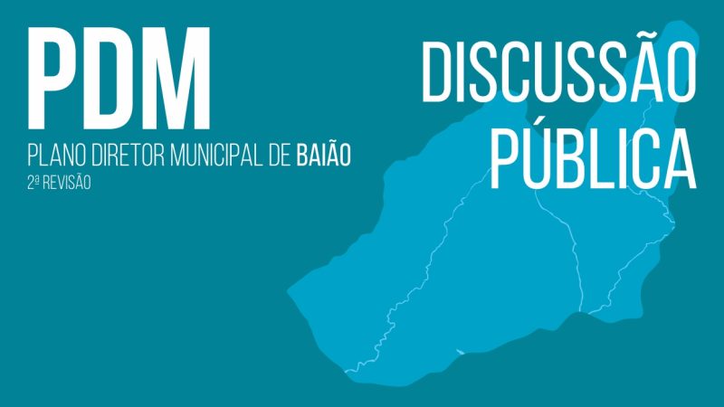 A Câmara Municipal deliberou, na sua reunião ordinária de 11 de dezembro de 2024, a abertura do período de discussão pública, a contar do 5.º dia a seguir à publicação em Diário da República. Assim, o período de Discussão Pública decorre de 28 de janeiro de 2025 a 26 de fevereiro de 2025.
