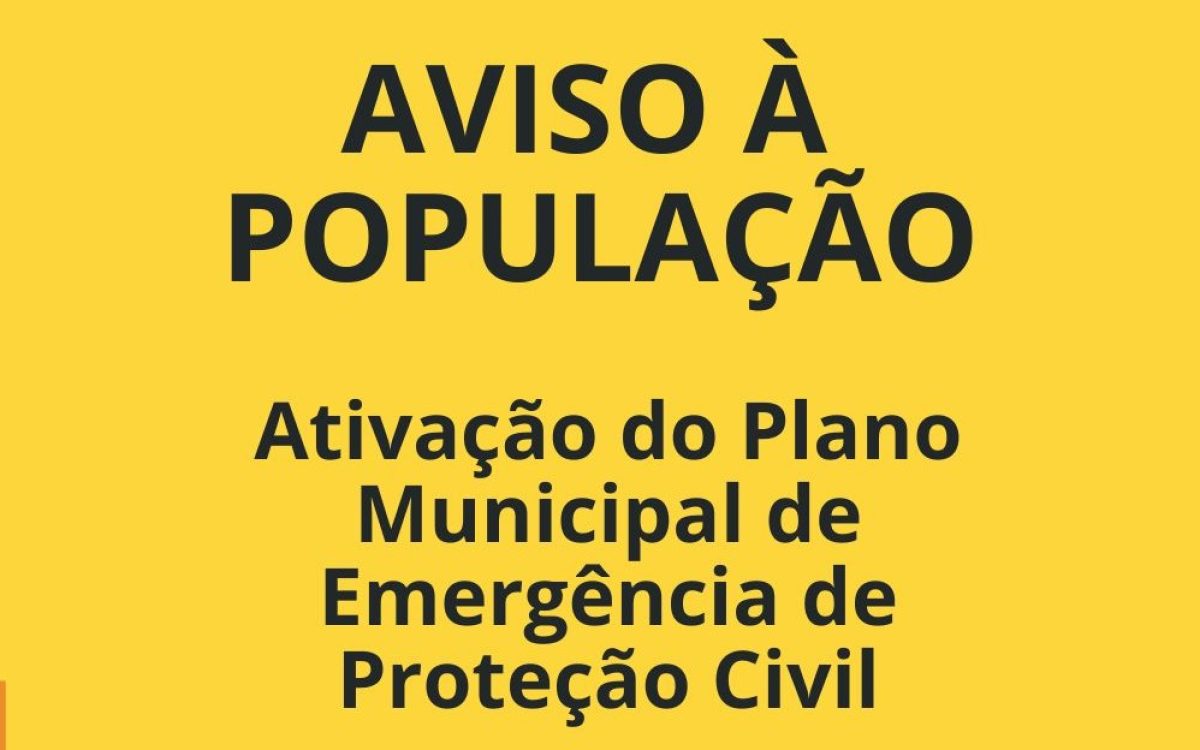 AVISO À POPULAÇÃO - 8