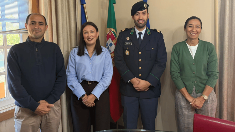Novo comandante do posto territorial da GNR de Baião apresenta cumprimentos ao Executivo Municipal