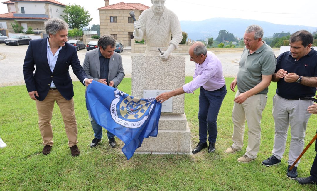 Baião homenageia Canteiros e Pedreiros de Ancede com monumento escultórico
