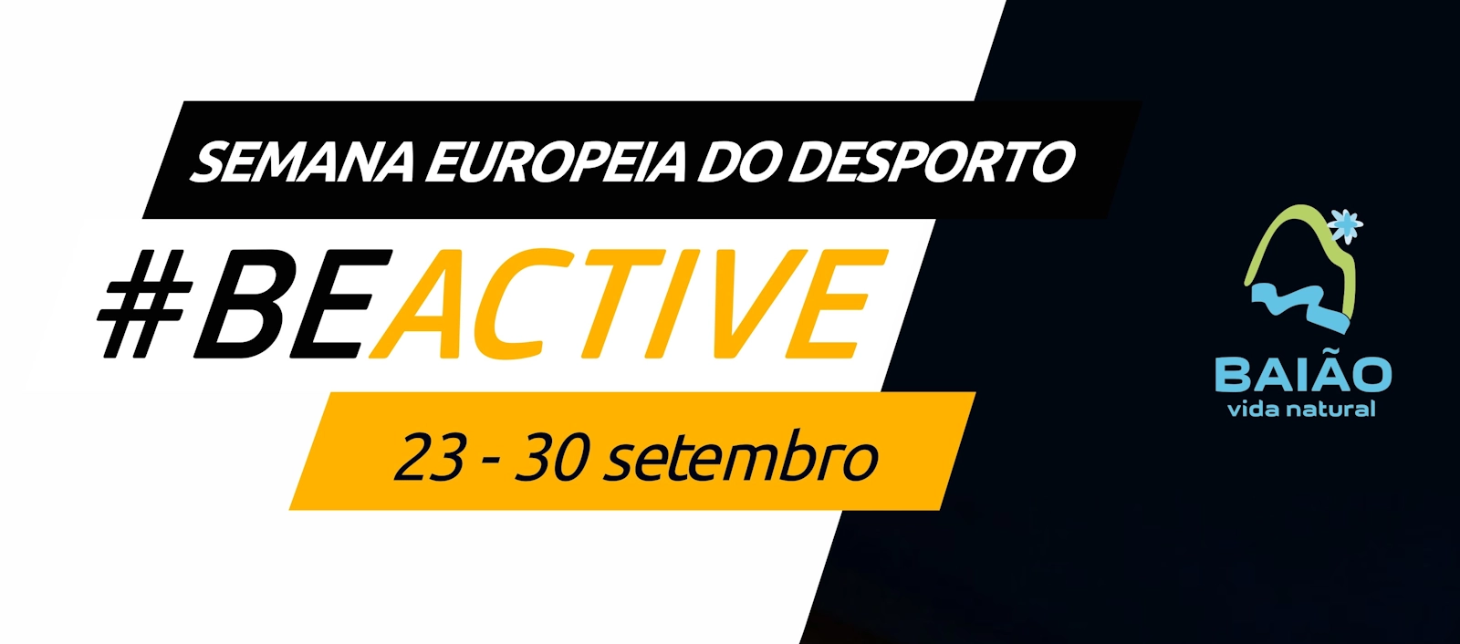 Cartaz BeActive 23 a 30 setembro 2024