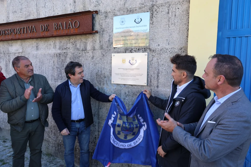 Inaugurado novo relvado sintético da AD Baião